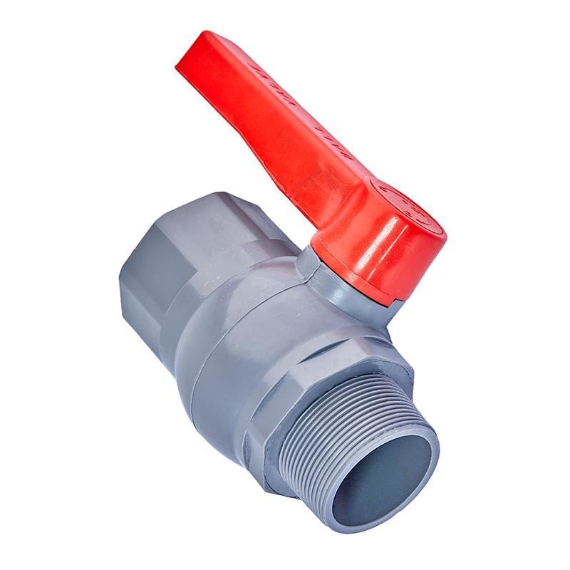 Кран шаровой PLAMIX PVM 2" FM PVC (PM0624) - фото 2 Кран шаровой PLAMIX PVM 2" FM PVC (PM0624) - фото 2