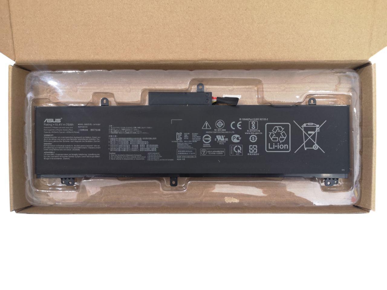 Аккумулятор для Asus ROG Zephyrus S/GA502/GU502/FX516P/C41N1837/C41N1837-2 4940 mAh 76Wh (23090469)