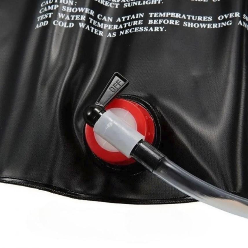 Душ летний туристический переносной 20 литров Camp Shower умывальник для дачи и кемпинга походный Черный (155) - фото 6 Душ летний туристический переносной 20 литров Camp Shower умывальник для дачи и кемпинга походный Черный (155) - фото 6