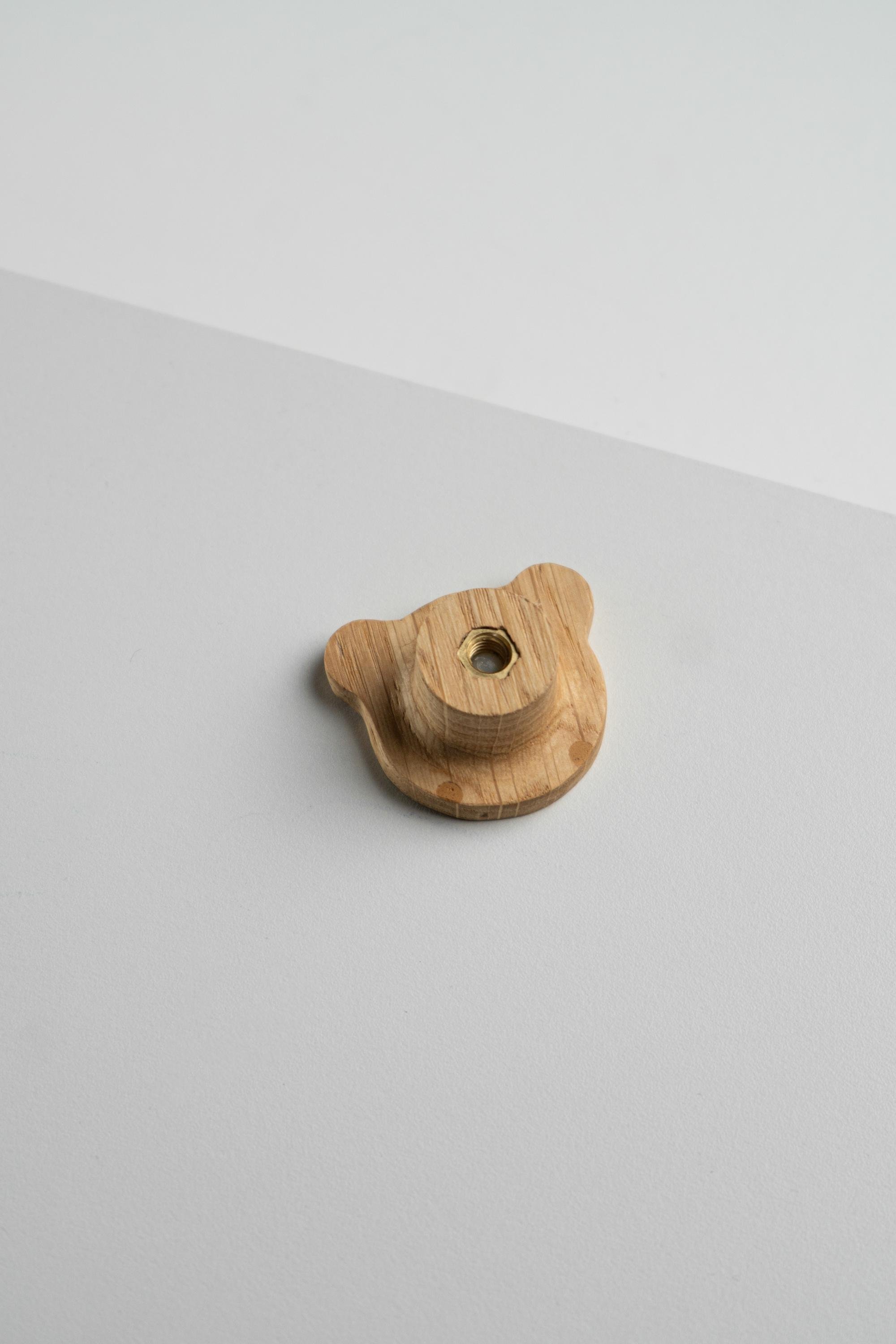 Меблева ручка Bear із дерева 43 мм - фото 4 Меблева ручка Bear із дерева 43 мм - фото 4