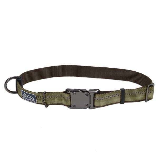 Нашийник світловідбиваючий для собак Coastal K9 Explorer Collar 2,5х30-46 см (36922_FRN18)