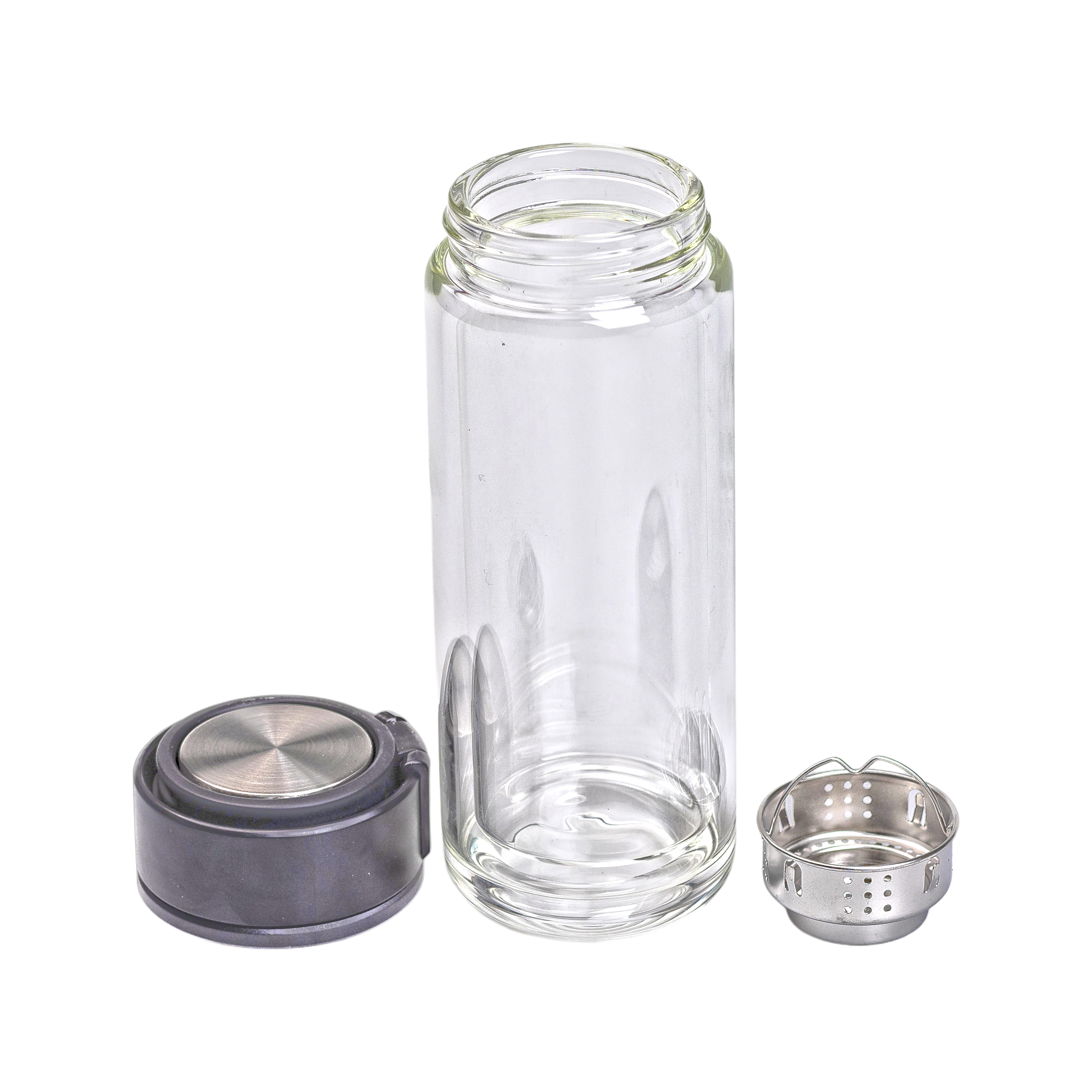 Термос для напитков YIWU с двойными стенками и ситечком 300 мл Черный (147-107-HP-14-39B) - фото 4 Термос для напитков YIWU с двойными стенками и ситечком 300 мл Черный (147-107-HP-14-39B) - фото 4