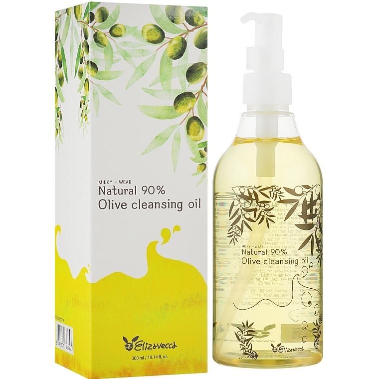 Гидрофильное масло Elizavecca Face Care Olive 90% Cleansing Oil 300 мл (672_1540)