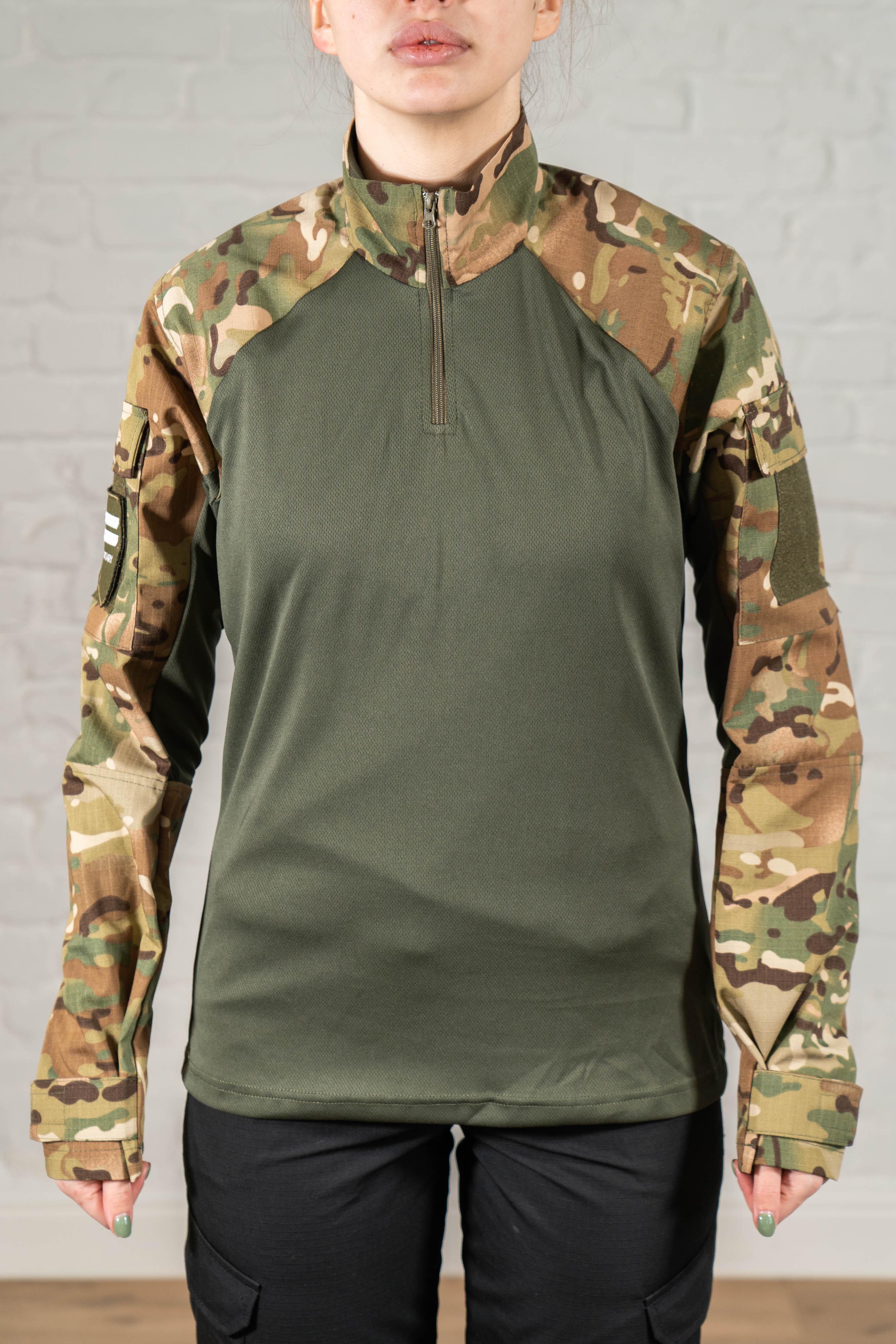 Убакс женский Tactical с двумя карманами CoolMax/Ripstop XL Мультикам/Олива (644-XL)