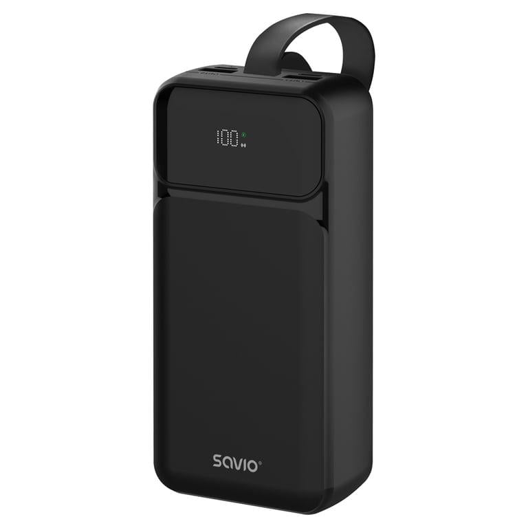 Повербанк Savio BA-10 10000 mAh Black (613793)
