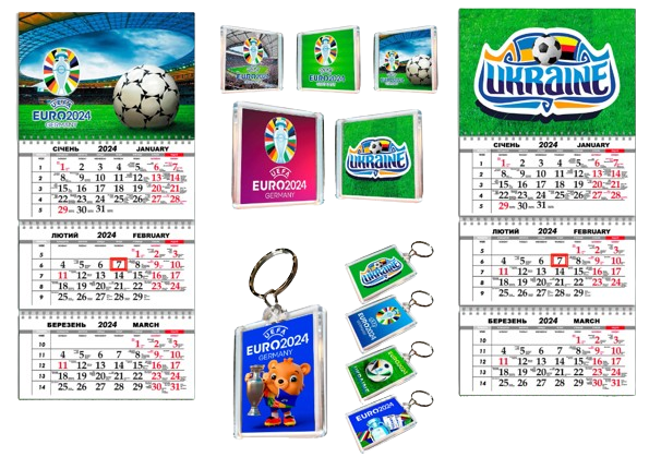 Подарок фанату футбола EURO 2024 (UA2461)