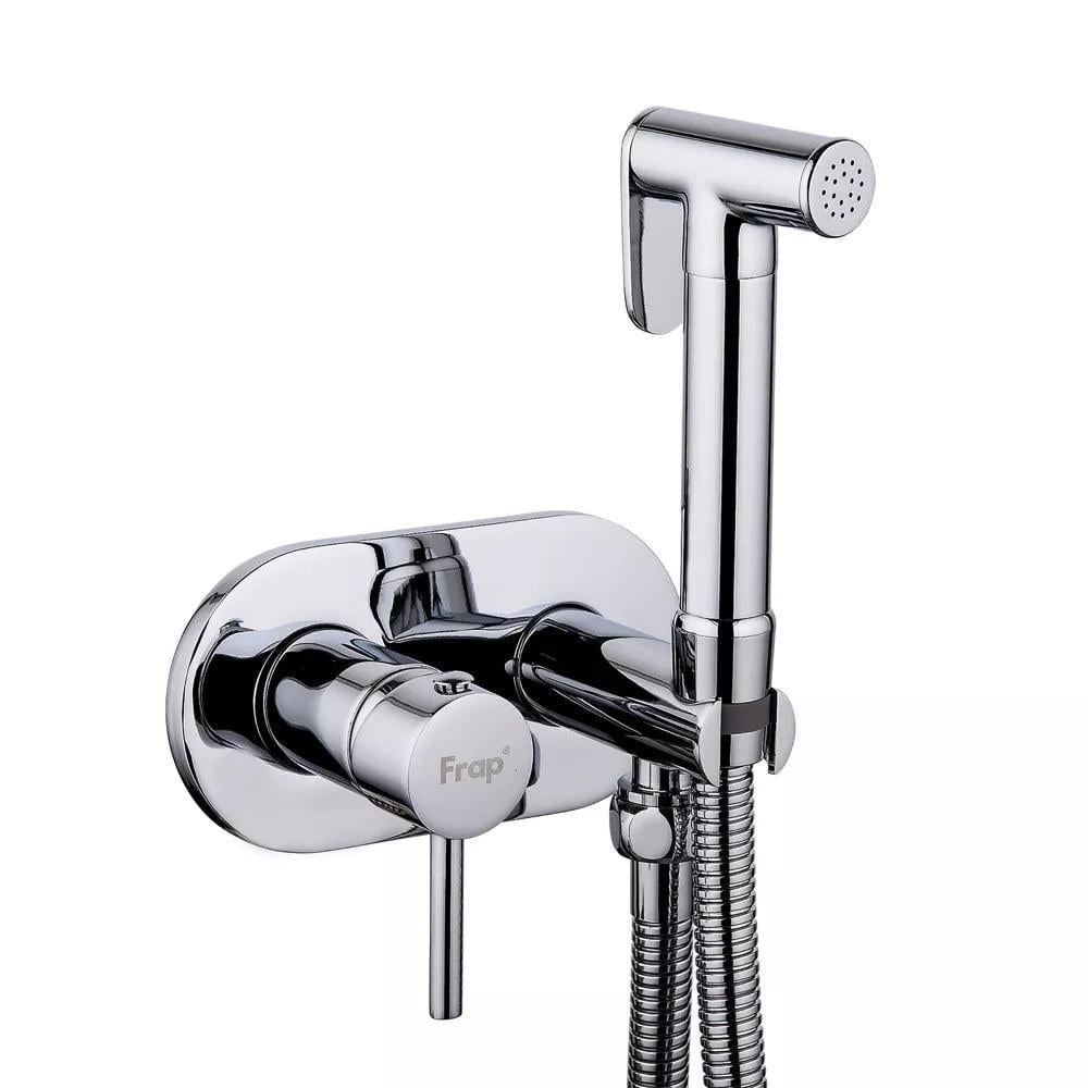 Душ гігієнічний із змішувачем Frap F7505 Хром (1033774) Душ гігієнічний із змішувачем Frap F7505 Хром (1033774)