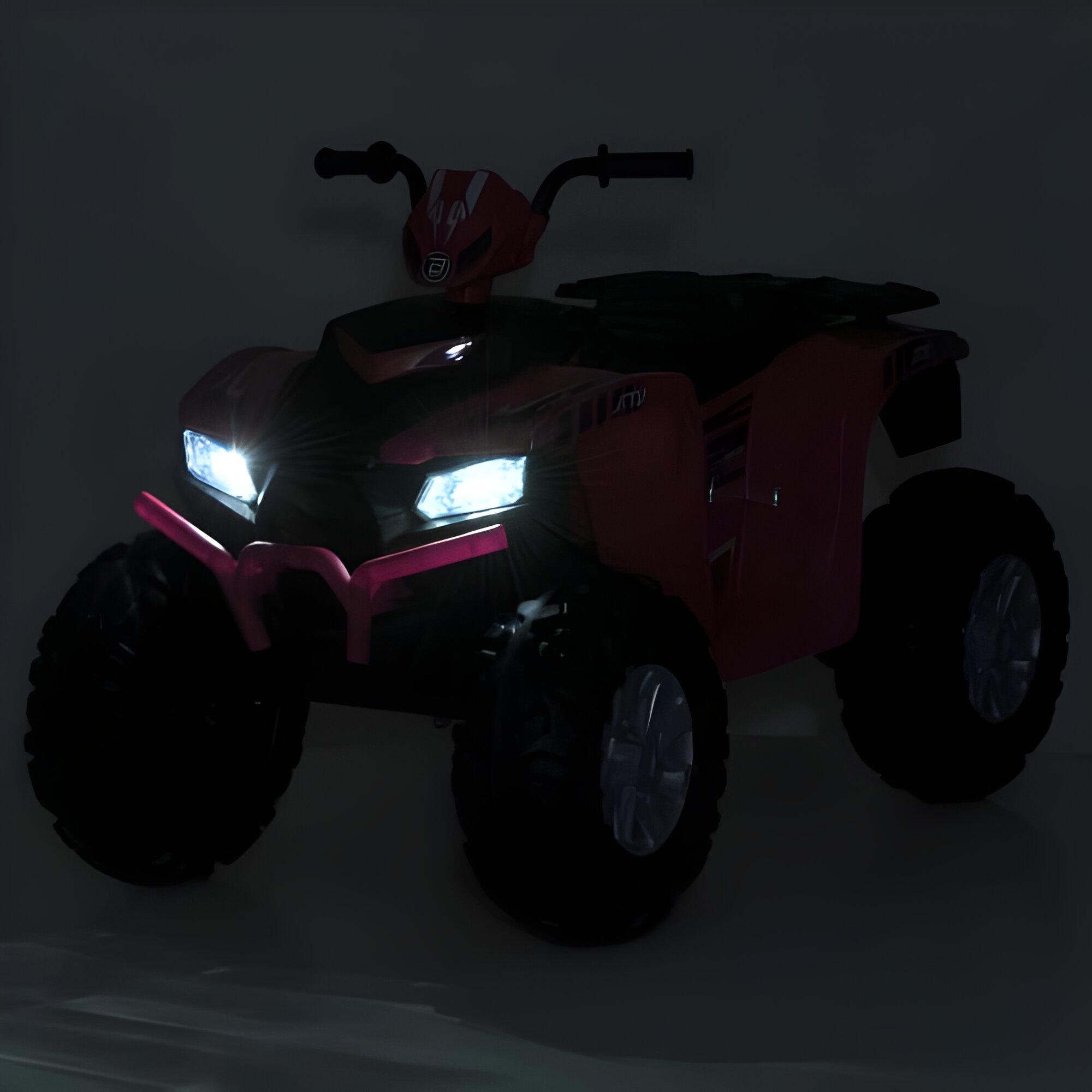 Квадроцикл Bambi M 6060EL-8 35W/USB/Bluetooth Рожевий (27761168) - фото 2 Квадроцикл Bambi M 6060EL-8 35W/USB/Bluetooth Рожевий (27761168) - фото 2