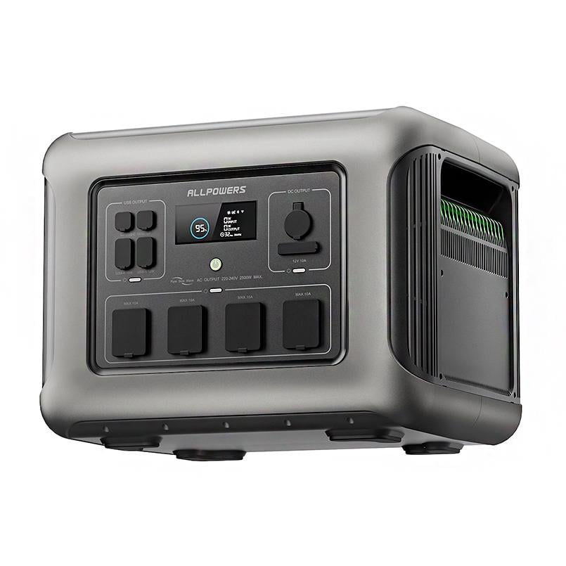 Зарядная станция портативная ALLPOWERS R2500 LiFePO4 (27634112) - фото 4 Зарядная станция портативная ALLPOWERS R2500 LiFePO4 (27634112) - фото 4