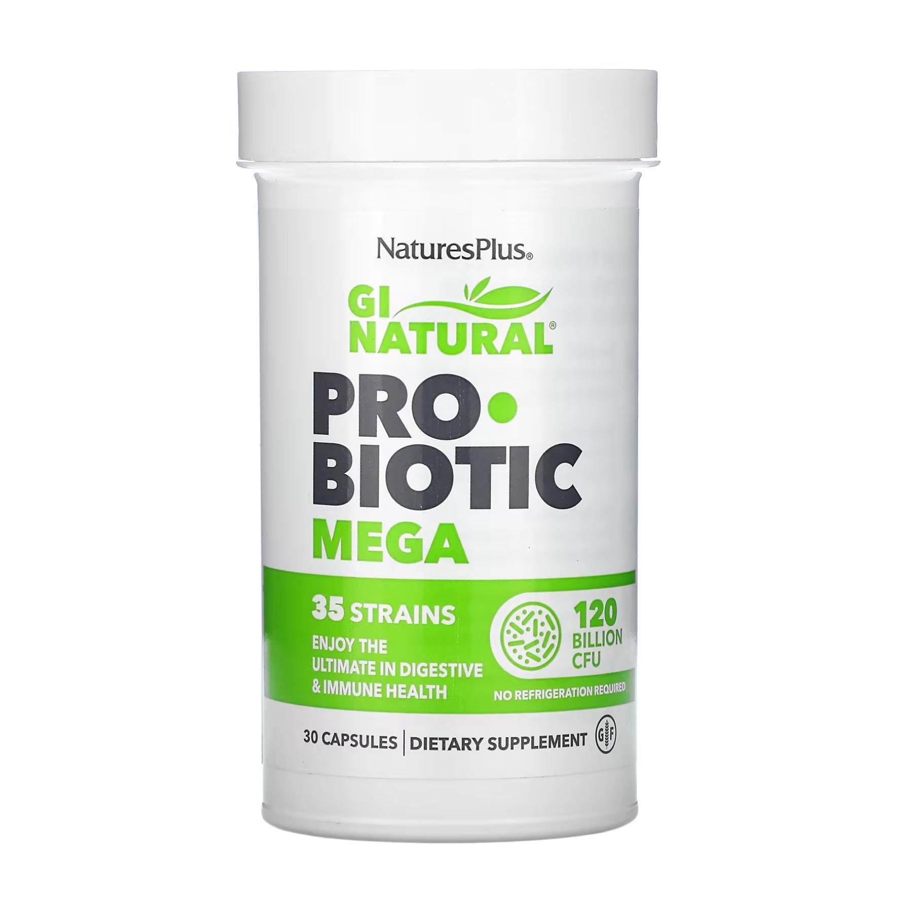 Натуральна добавка Gi Natural Probiotic Mega 30 caps (2023-10-2372)