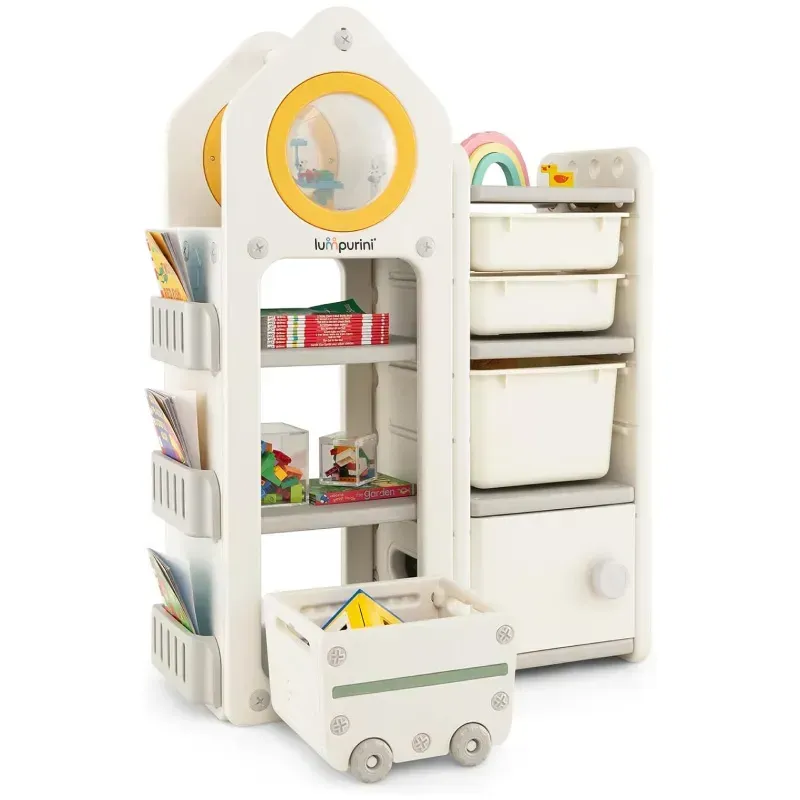 Органайзер в детскую Lumpurini Leopoldo с контейнерами (YYSC2224-4)