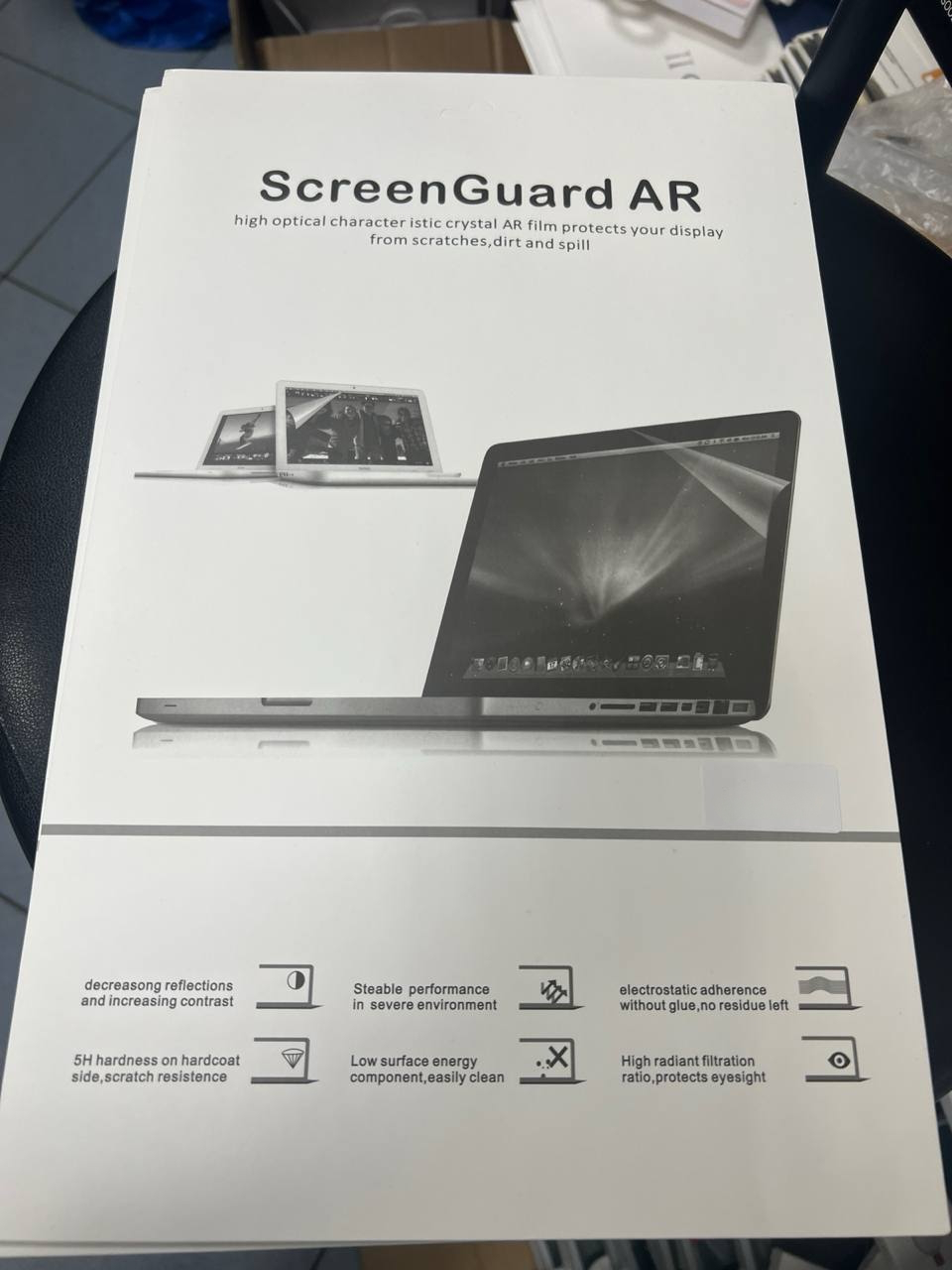 Пленка защитная на экран для Apple MacBook Air 13.6'' 2023-2024 - фото 5 Пленка защитная на экран для Apple MacBook Air 13.6'' 2023-2024 - фото 5