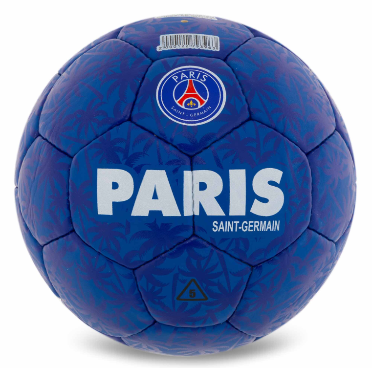 Мяч футбольный BALLONSTAR PARIS SAINT-GERMAIN FB-0047-787 №5 PU Гриппи сшит вручную Темно-синий (29655092)
