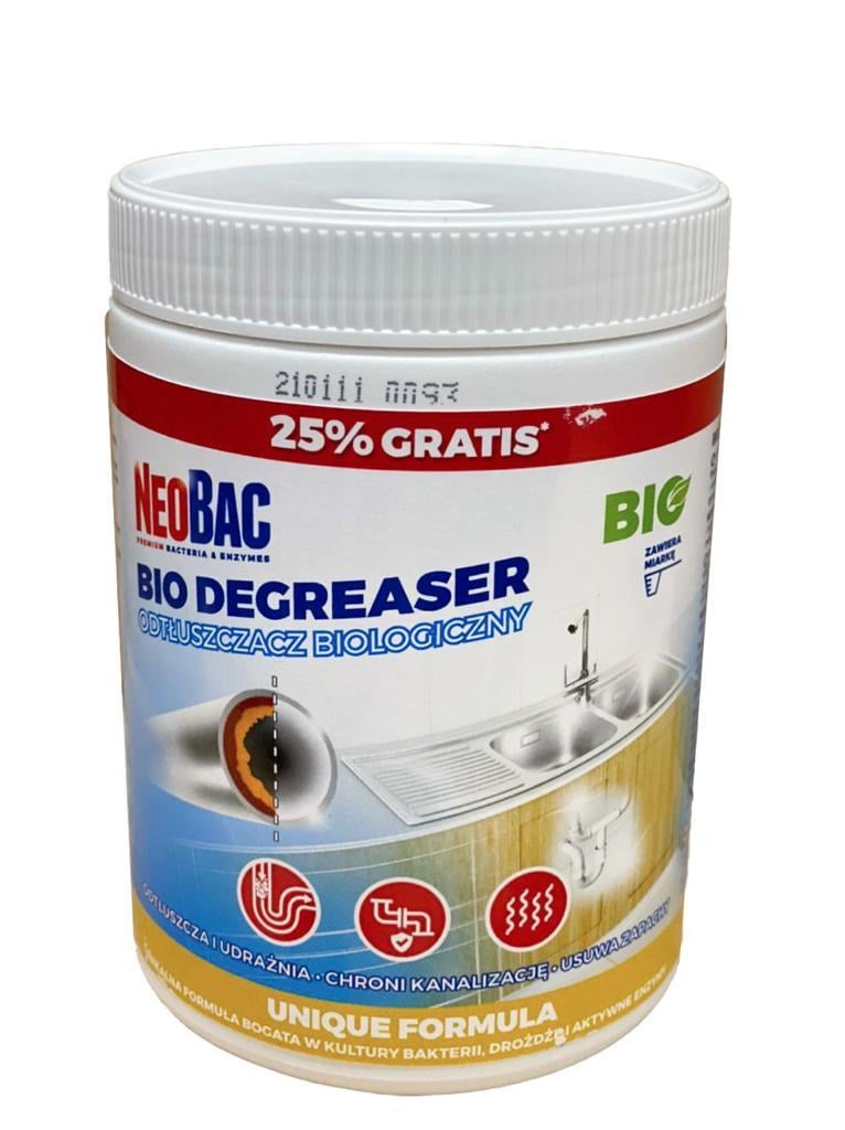 Засіб біологічний для очищення труб від жиру NeoBac Антижир 750 г (9428)