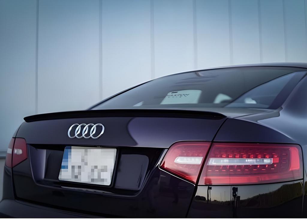 Спойлер DPT глянецевый для Audi A6 C6 2004-2011 Черный (146783)