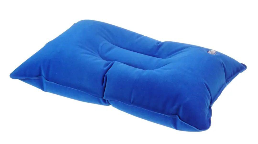 Подушка надувна для кемпінгу/в дорогу Синій (Т-027) - фото 3 Подушка надувна для кемпінгу/в дорогу Синій (Т-027) - фото 3