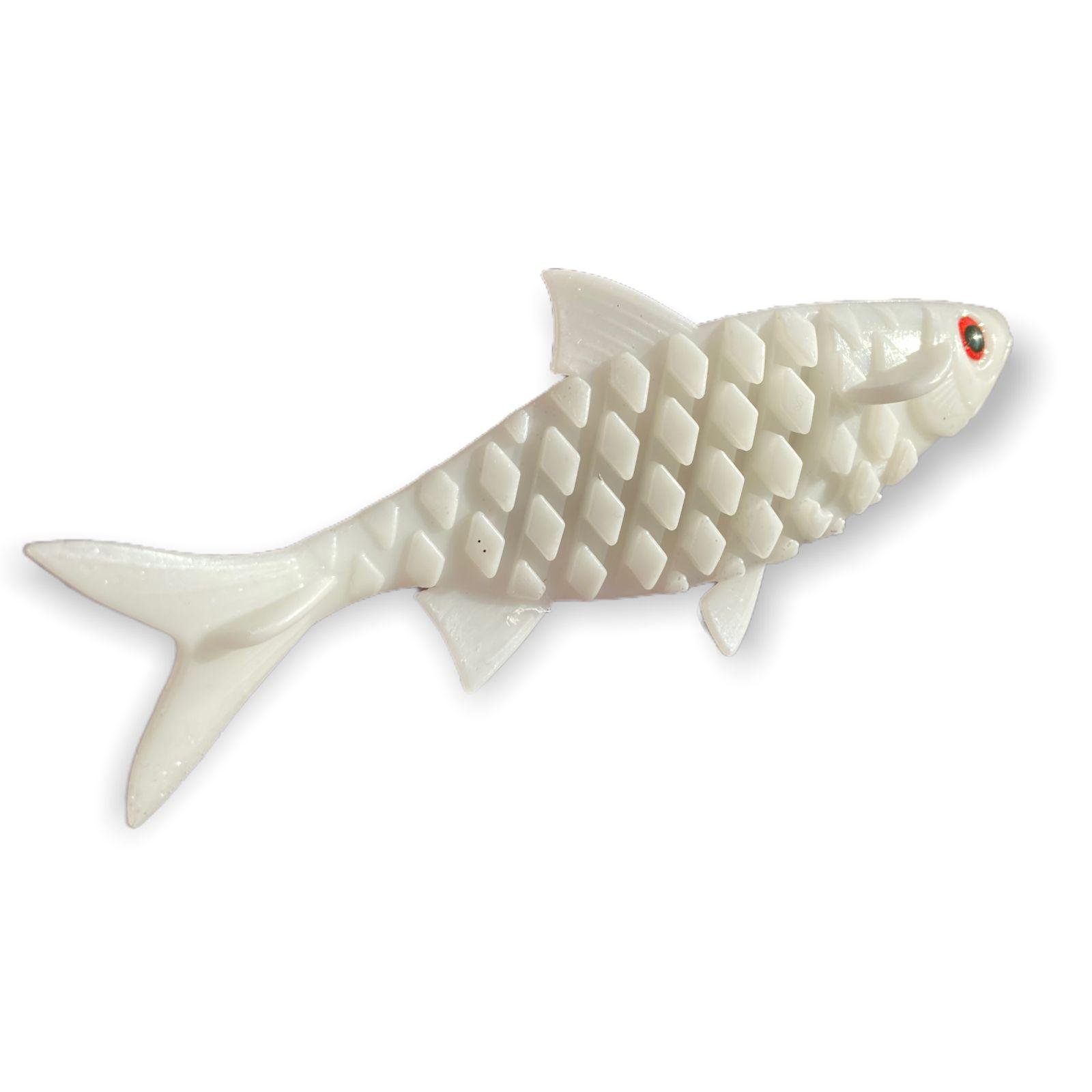 Приманки Big Baits Chebak 3D речная серия 4,0" 2 шт. # 110 Pearl (2406110) - фото 3