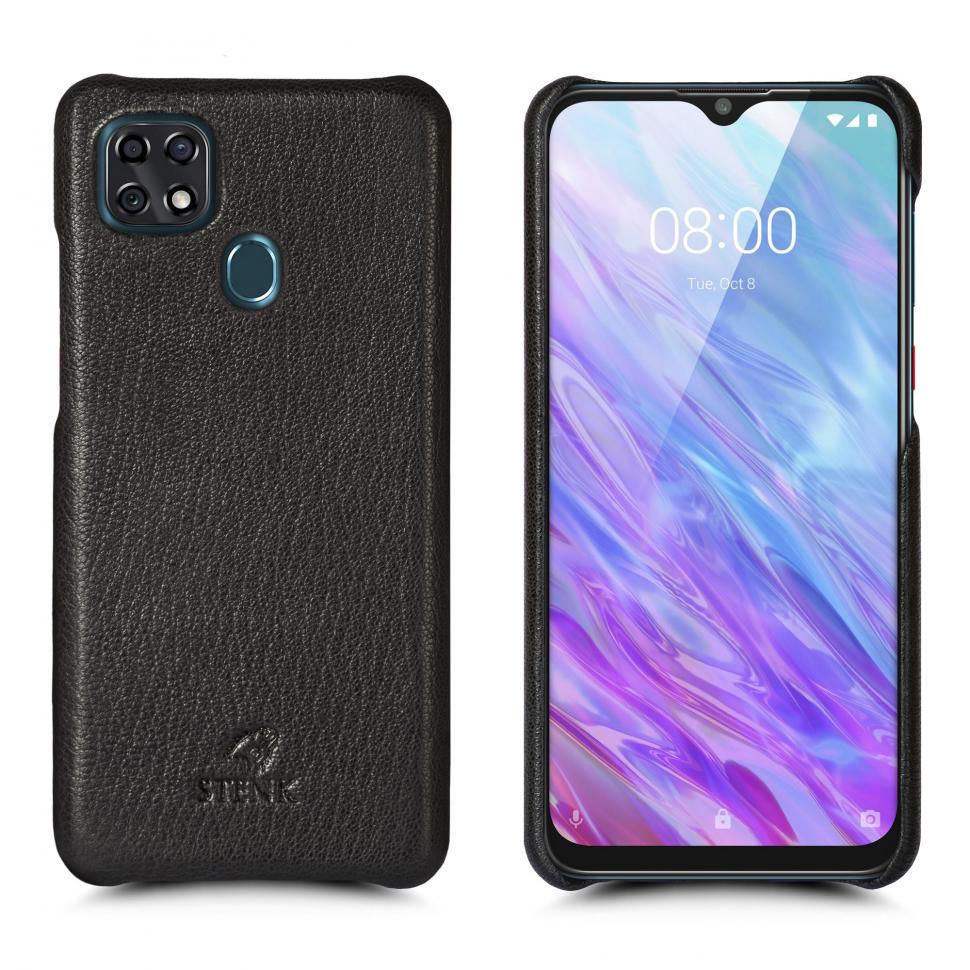 Кожаная накладка Stenk Cover для ZTE Blade 20 Smart Черный (69511) Кожаная накладка Stenk Cover для ZTE Blade 20 Smart Черный (69511)