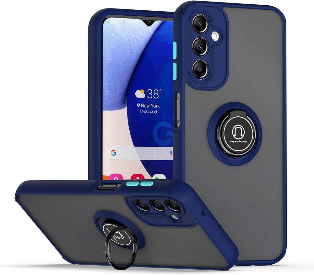 Защитный чехол MatteLuxe Samsung Galaxy A05s A057 (с кольцом) Blue (35032-28)