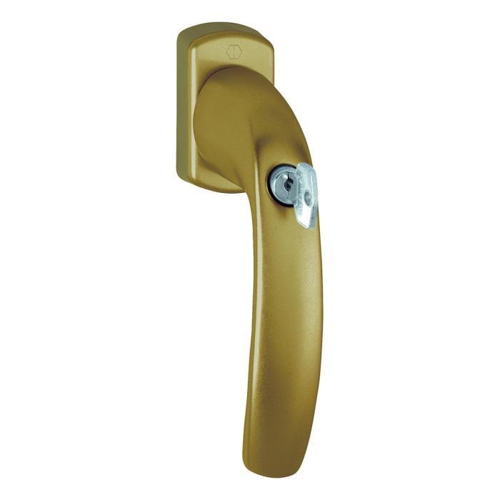 Ручка оконная с ключом Hoppe New York 0810SVS/U10 NA8506 7/037 2W153 F4 Бронзовый (3813824)