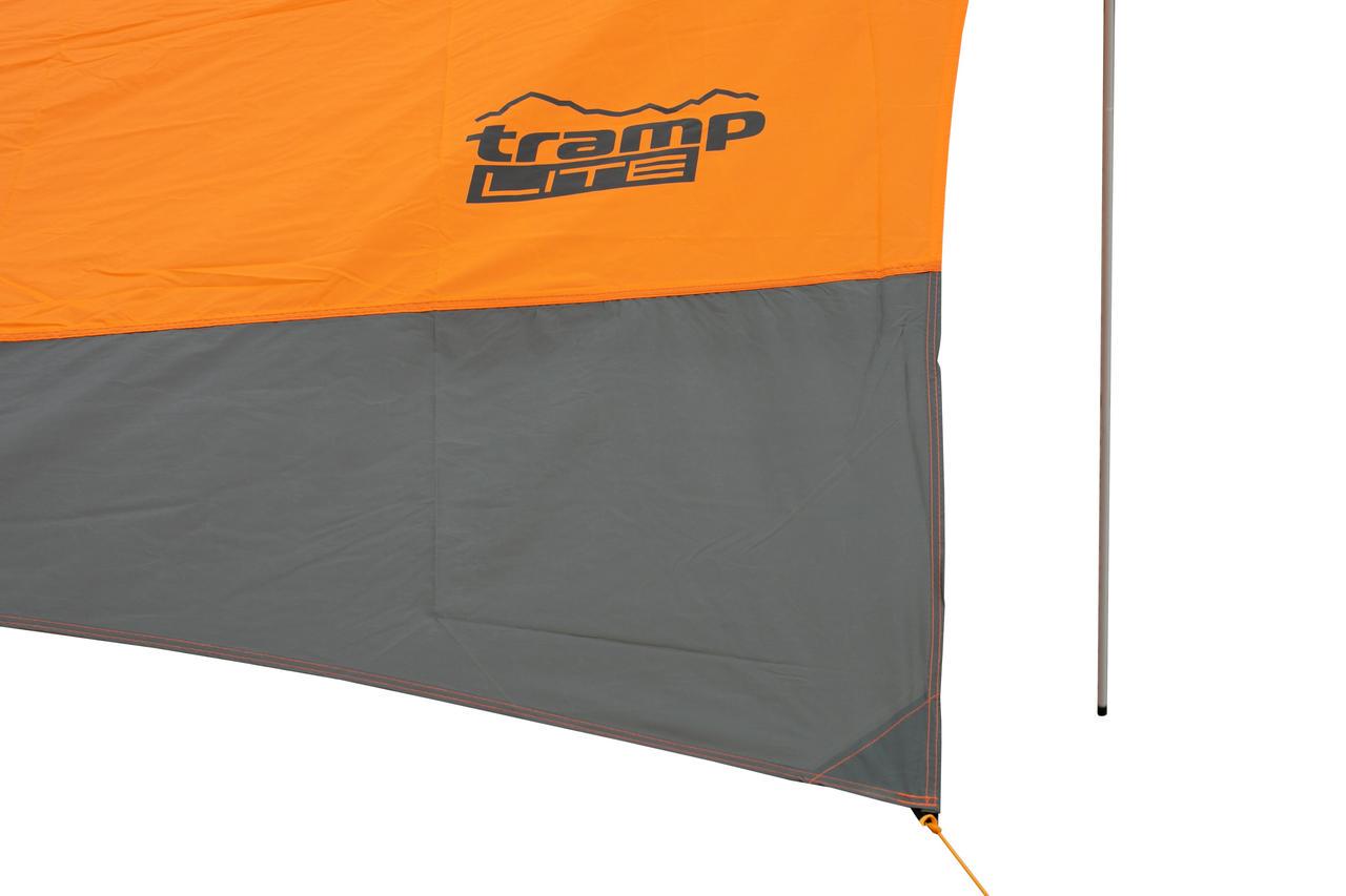 Тент туристический со стойками Tramp Lite Tent Оранжевый (UTLT-011) - фото 4