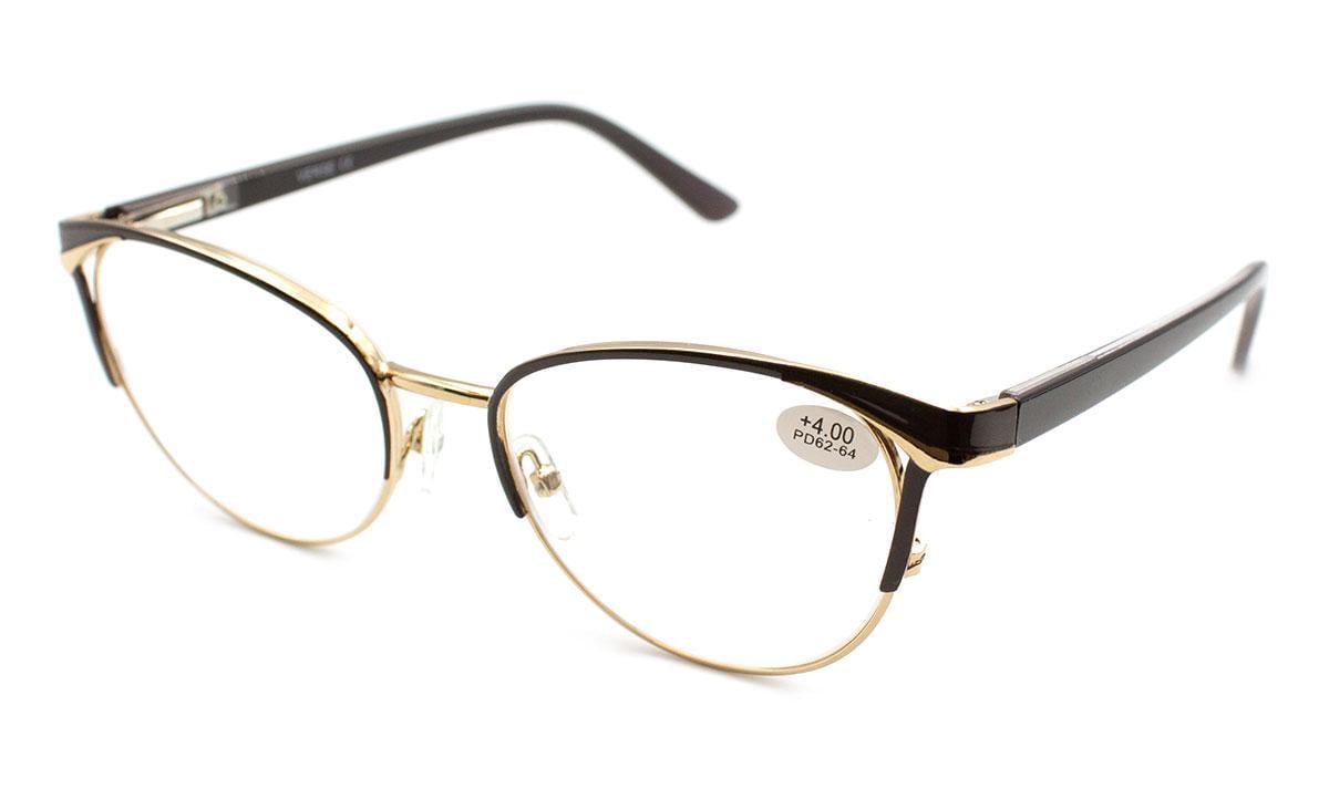 Окуляри для зору в металевій оправі Verse 320180-c4 -0,50 (103391337)