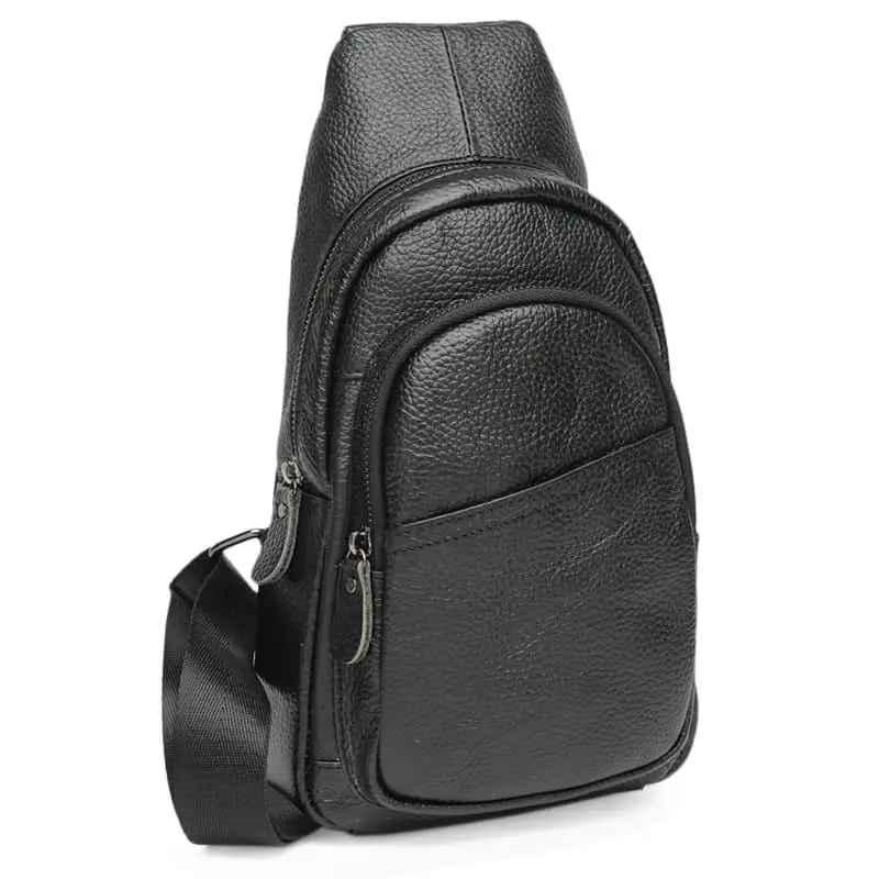 Рюкзак кожаный Keizer K16802 Black