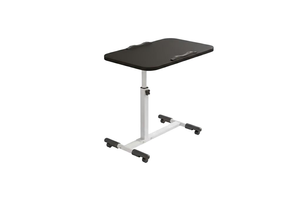 Стіл для ноутбука приставний на коліщатках 60х40х90 см Чорний (2834249149)