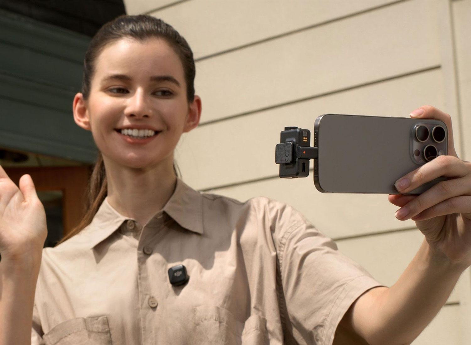 Микрофон петличный DJI Mic Mini Black 1RX 1TX (27-10) - фото 3 Микрофон петличный DJI Mic Mini Black 1RX 1TX (27-10) - фото 3