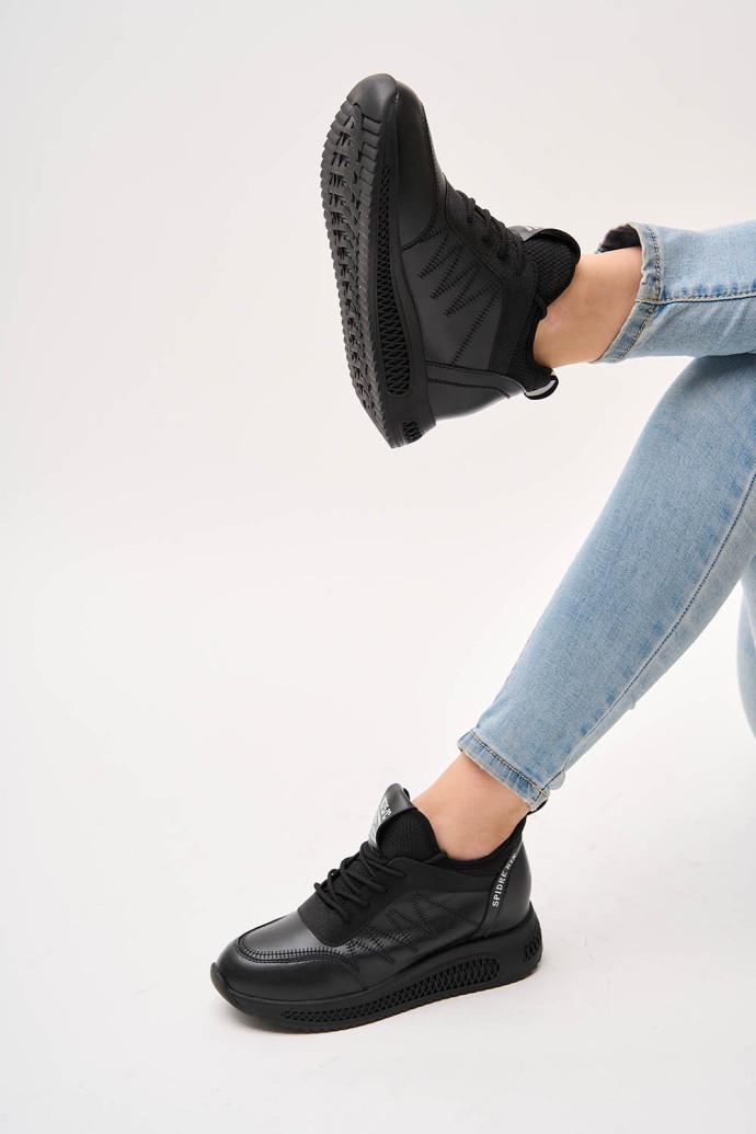 Кросівки жіночі LONZA р. 39 Чорний (174581) - фото 2 Кросівки жіночі LONZA р. 39 Чорний (174581) - фото 2