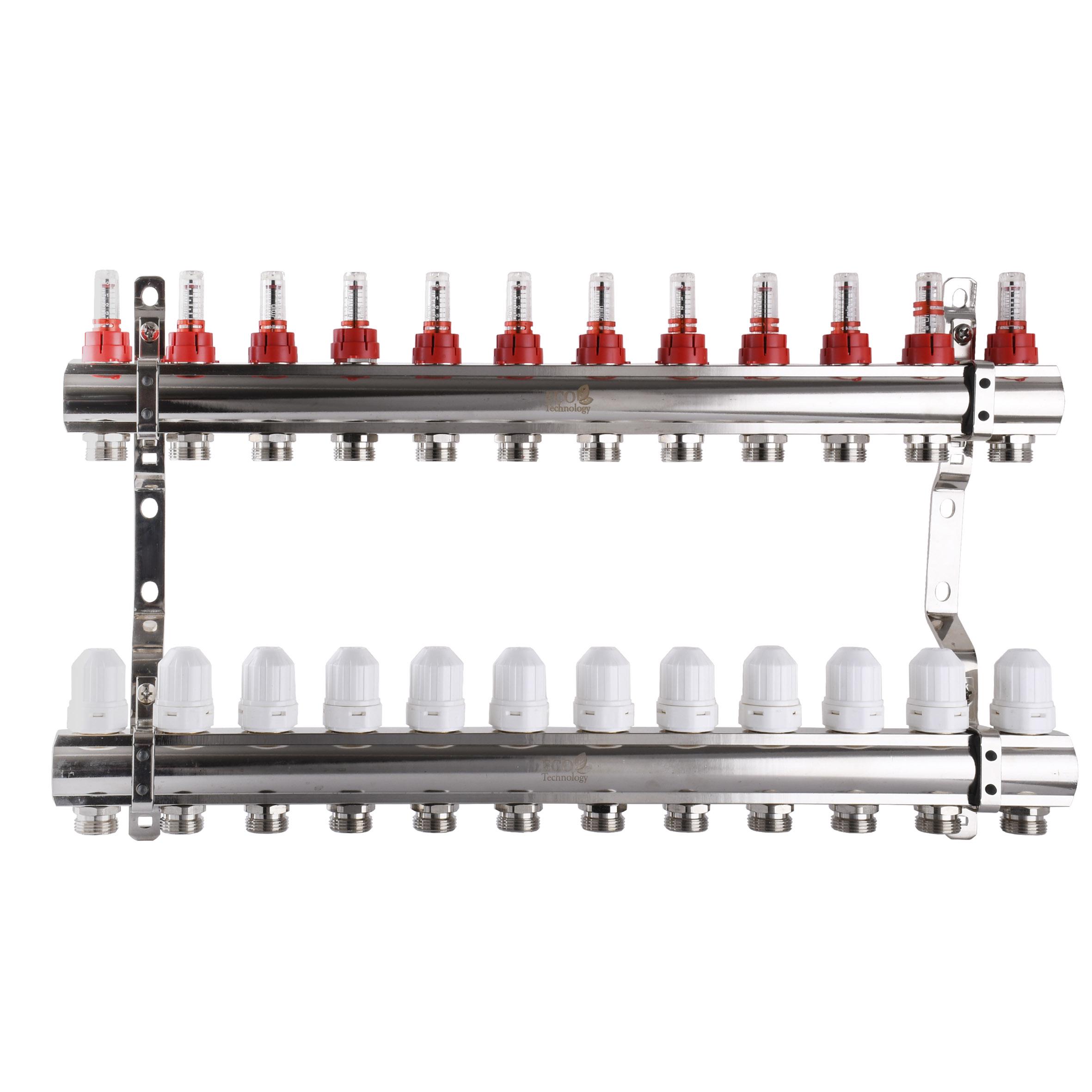 Коллектор для системы отопления ECO TECHNOLOGY 1"/3/4" (114733)