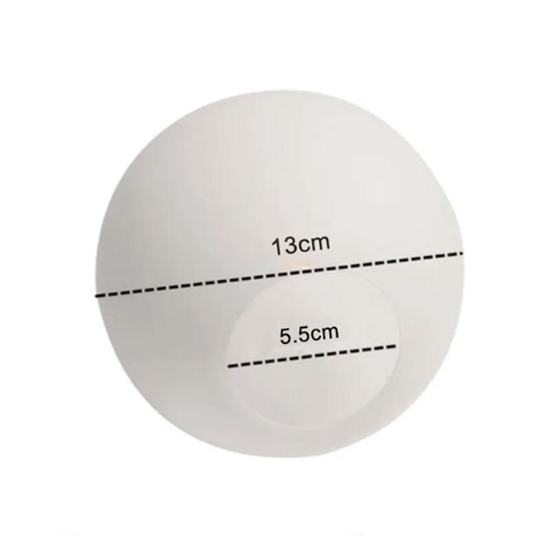 Плафон скляний матовий з бронзовим кріпленням під лампу G9/E14 Білий (D130) - фото 3 Плафон скляний матовий з бронзовим кріпленням під лампу G9/E14 Білий (D130) - фото 3