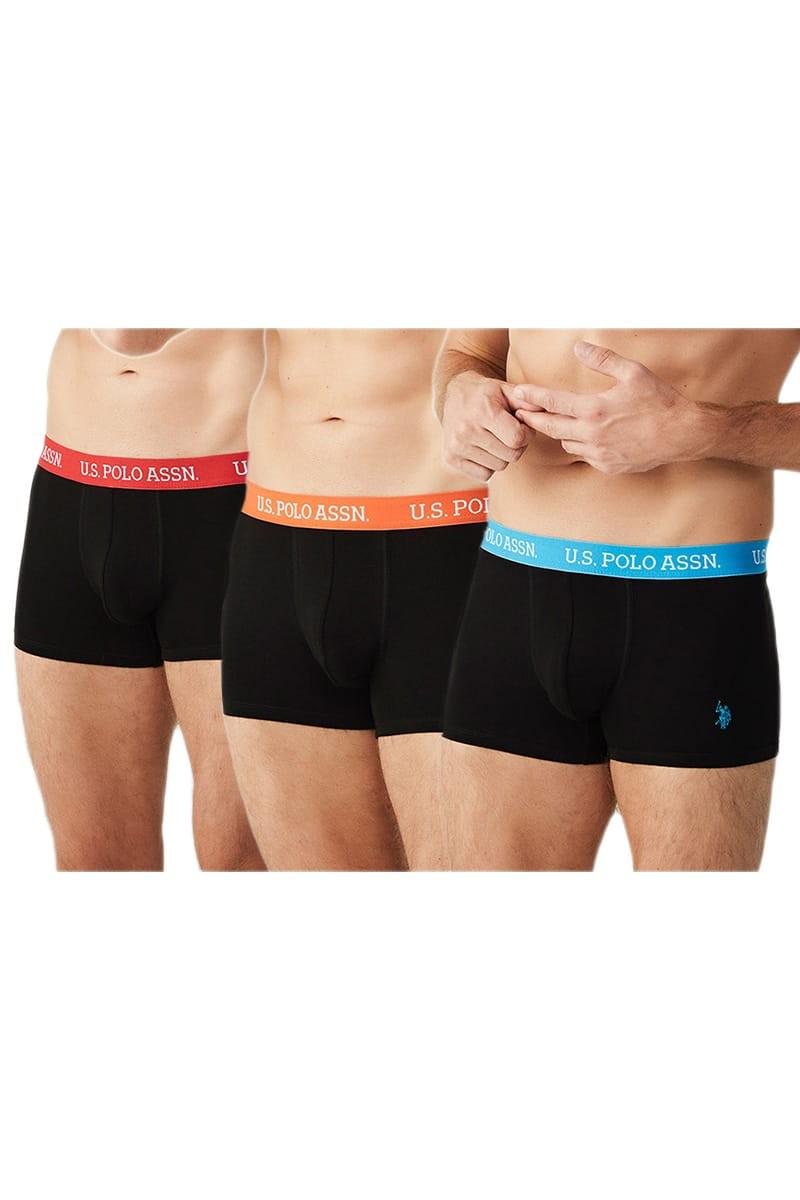 Труси боксеры U.S. Polo ASSN р. 50/L 3 шт. Черный (67892) Труси боксеры U.S. Polo ASSN р. 50/L 3 шт. Черный (67892)
