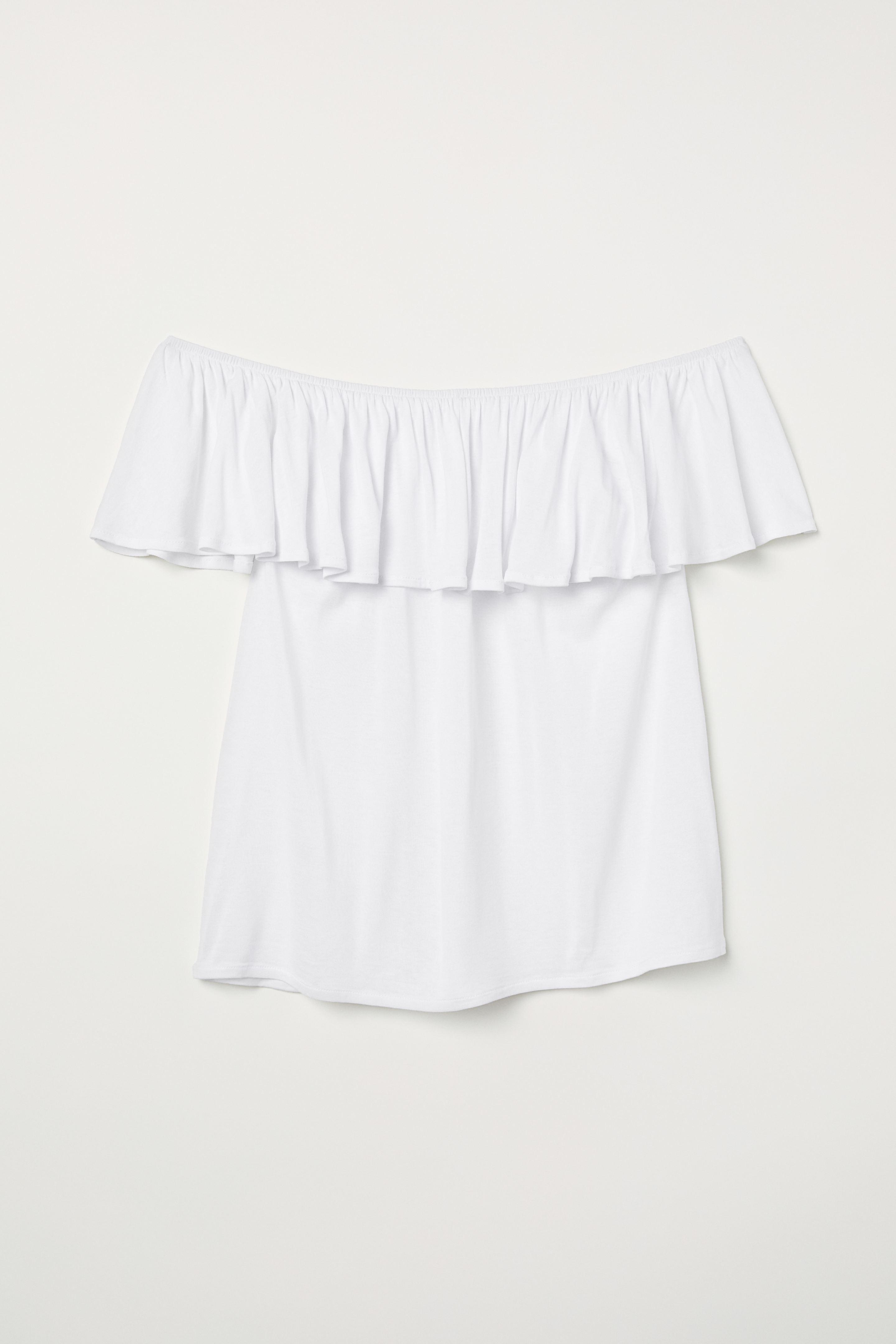 Блуза H&M S Белый (6150478)