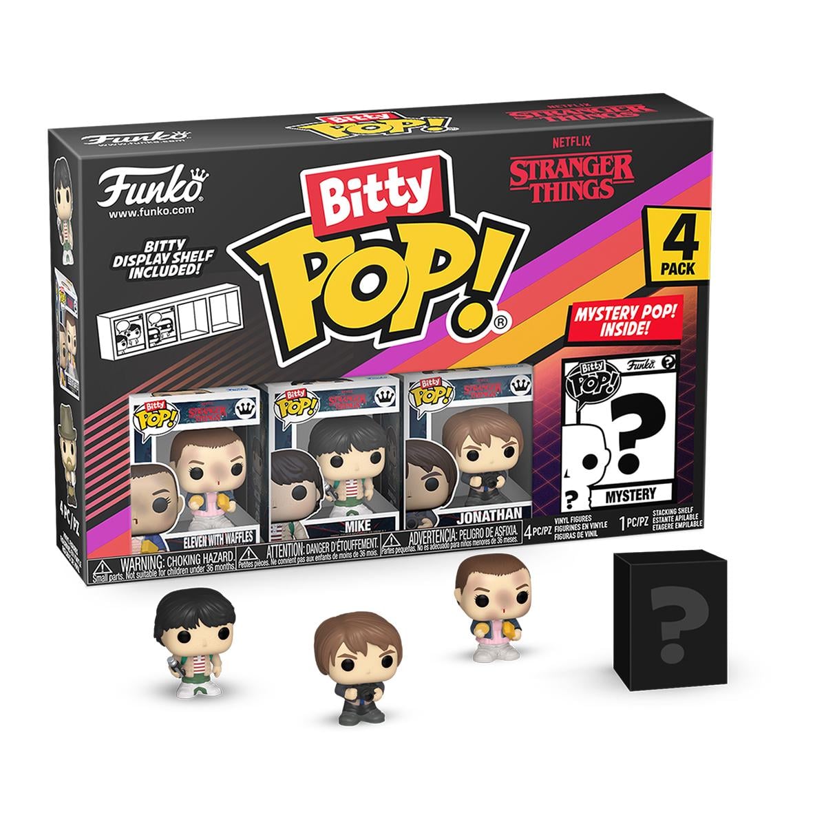 Детская игровая фигурка Funko Bitty Pop Одиннадцать 2,5 см (83663) Детская игровая фигурка Funko Bitty Pop Одиннадцать 2,5 см (83663)