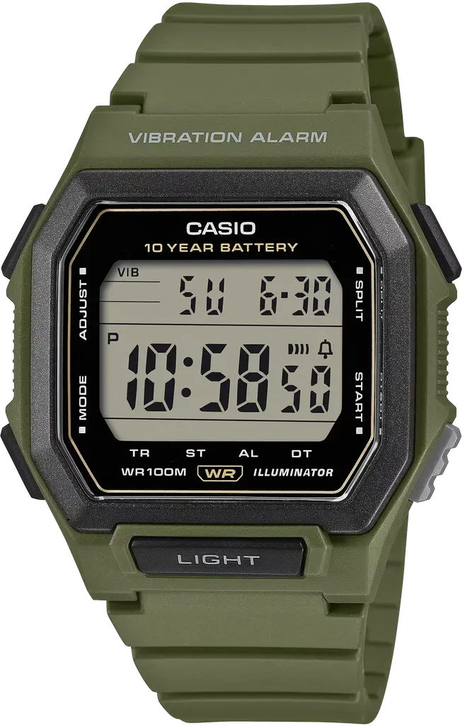 Наручные часы унисекс Casio Timeless Collection W-738H-3AVEF с водозащитой 100 м и подсветкой (3146350331) Наручные часы унисекс Casio Timeless Collection W-738H-3AVEF с водозащитой 100 м и подсветкой (3146350331)