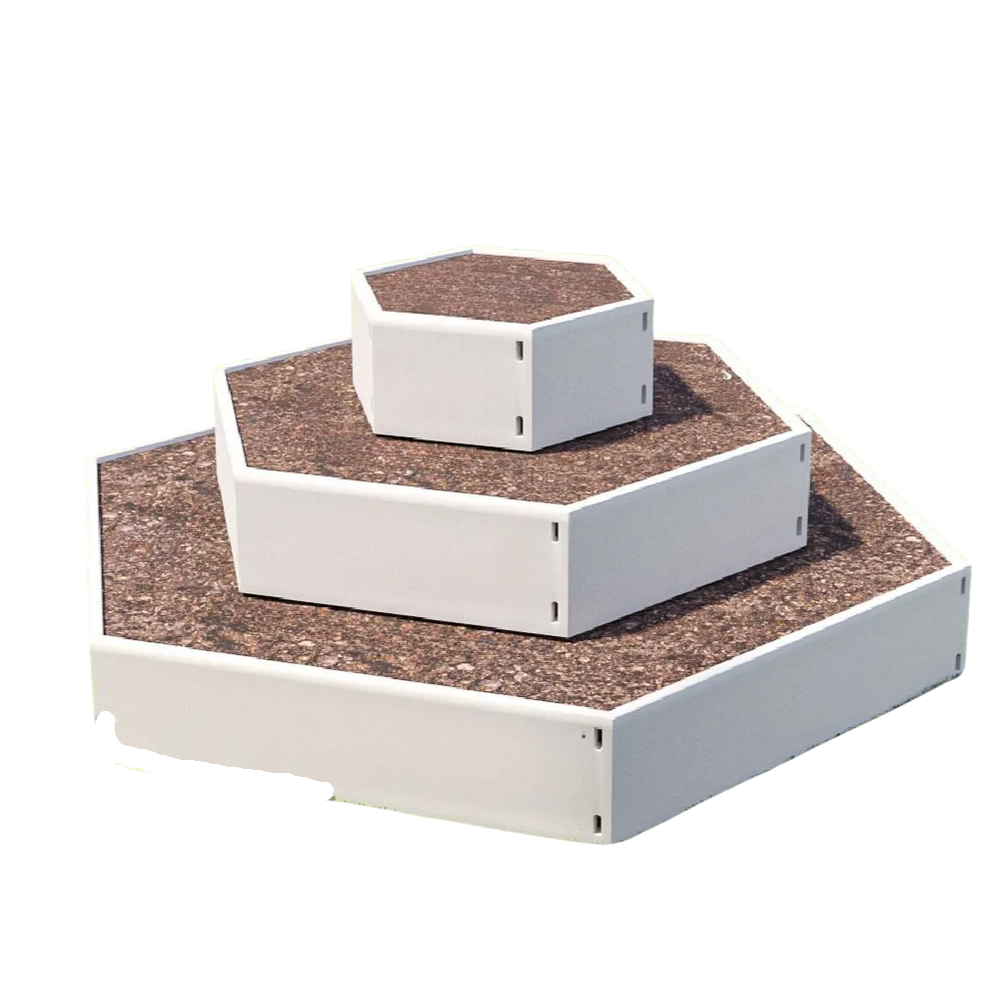 Клумба садовая SIMBUD 1х1 м RAL9003 (8784567)