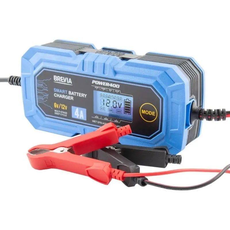 Зарядное устройство Brevia Power 4А зарядка для аккумуляторов 4-120 Ач (20400EP)