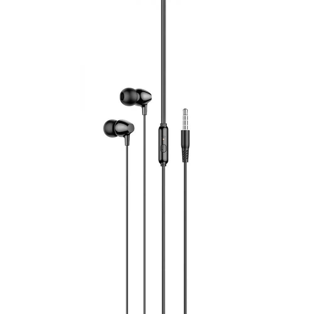 Наушники проводные вакуумные Hoco M94 With Microphone black