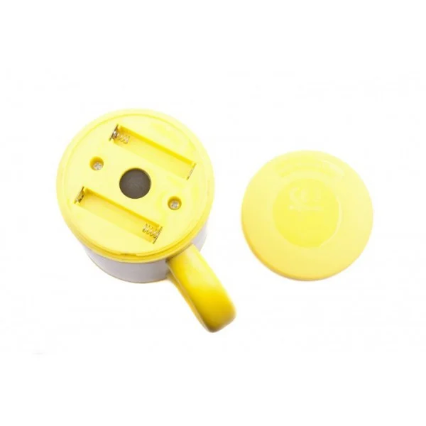 Кружка мішалка автоматична Self Stirring Mug з вентилятором 400 мл Жовтий - фото 4