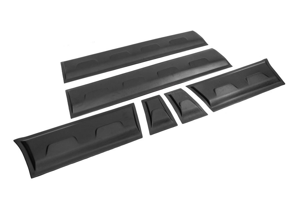 Молдинг двери EuroCap EuroCap для Ford Transit 2000-2014 гг. abs-пластик Черный