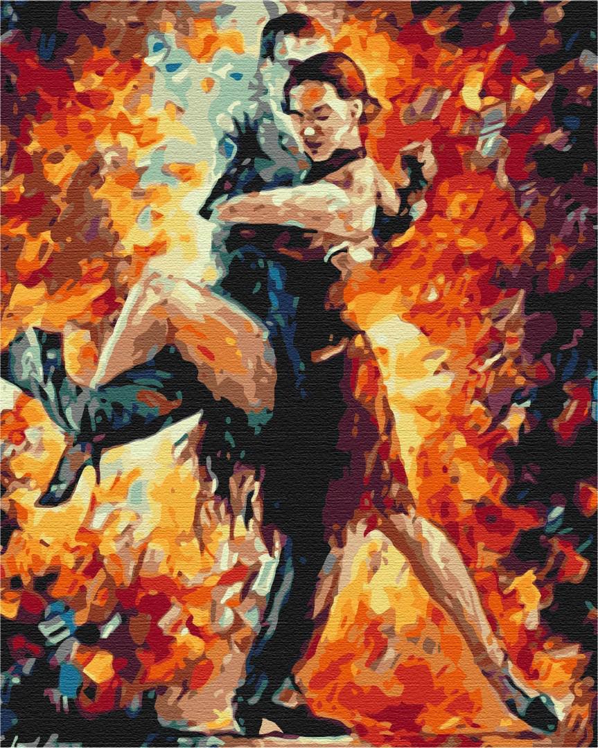 Картина по номерам Brushme Страсть в танце 40х50 см (BS6384) Картина по номерам Brushme Страсть в танце 40х50 см (BS6384)