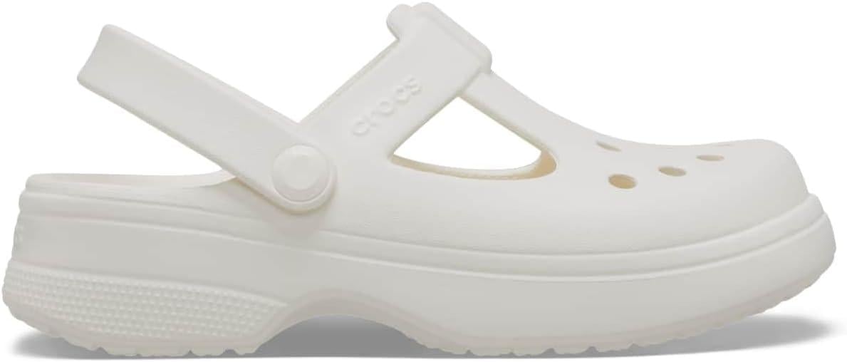 Сабо для девочки детские Crocs Classic Mary Jane Clog р. 33-34 J2 Белый (210615-0WV)