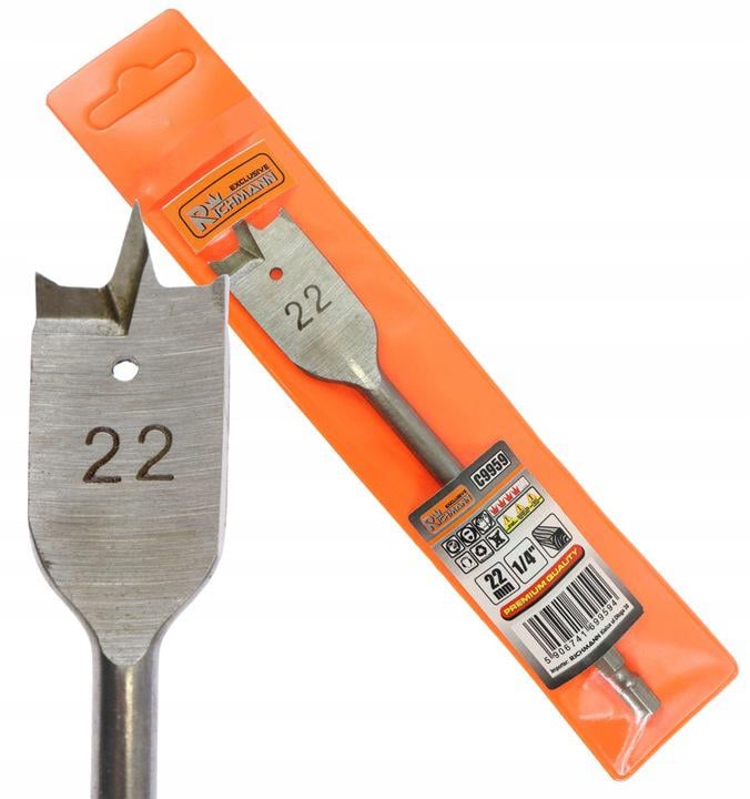 Свердло-перо по дереву Richmannу 22 мм (C9959) - фото 2 Свердло-перо по дереву Richmannу 22 мм (C9959) - фото 2