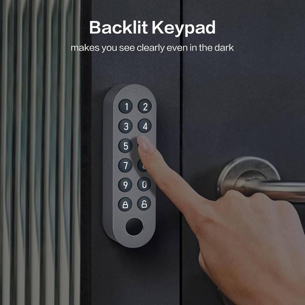 Замок кодовий Lockin Smart Lock G30 з бездротовою клавіатурою відбиток пальця гостьові коди IPX5 - фото 3 Замок кодовий Lockin Smart Lock G30 з бездротовою клавіатурою відбиток пальця гостьові коди IPX5 - фото 3