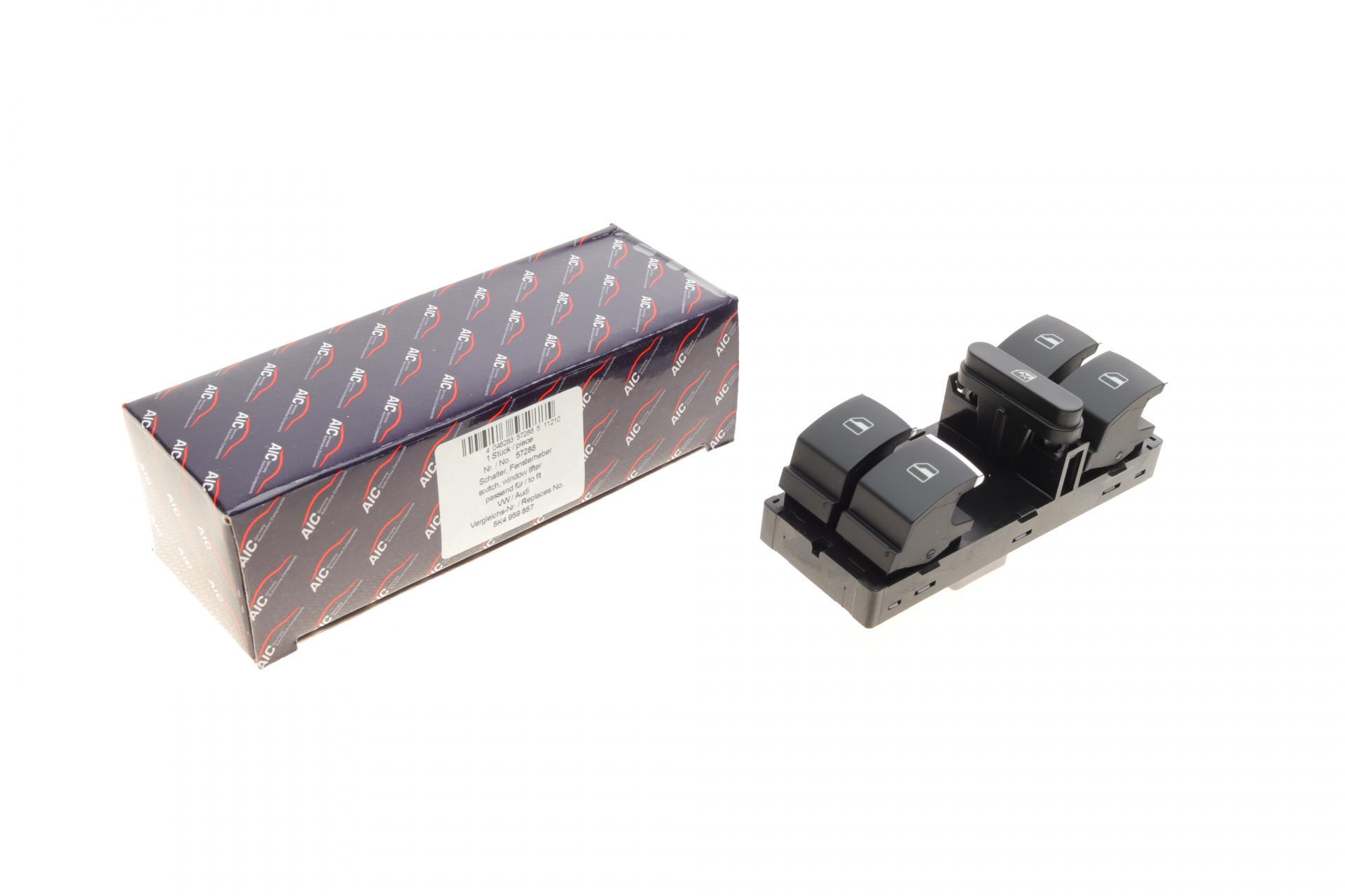 Кнопка стеклоподъемника Aic L VW Passat/Golf/Jetta 05- блок (57288)