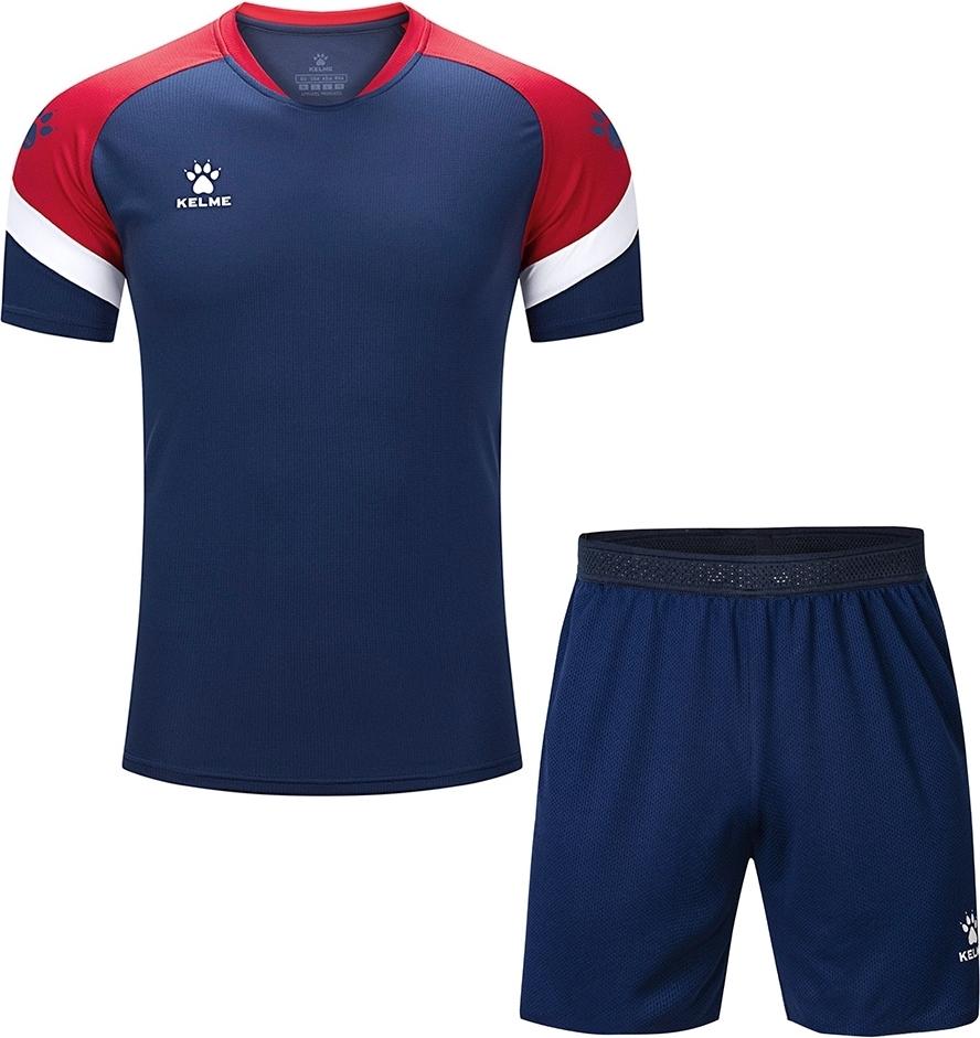 Комплект футбольной формы KELME BRAVO 2XL Темно-красный (7351TX1092.9423_3801265.9416)