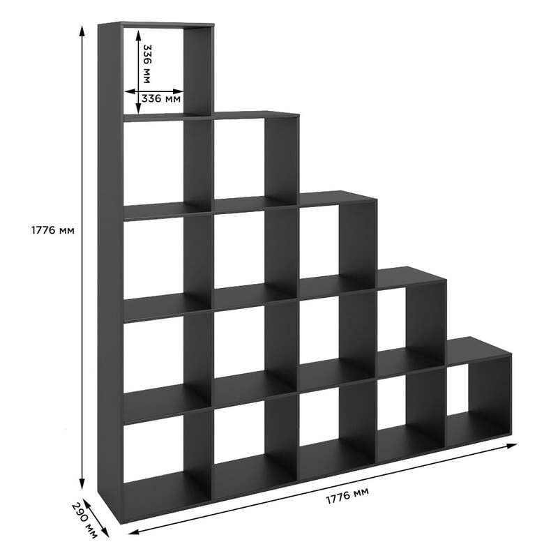 Стелаж Джеко 1776 Дуб сонома (26638421) - фото 3 Стелаж Джеко 1776 Дуб сонома (26638421) - фото 3