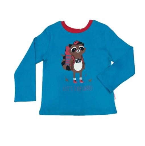 Футболка с длинным рукавом для мальчика Bembi ФБ 392 98 см Бирюзовый