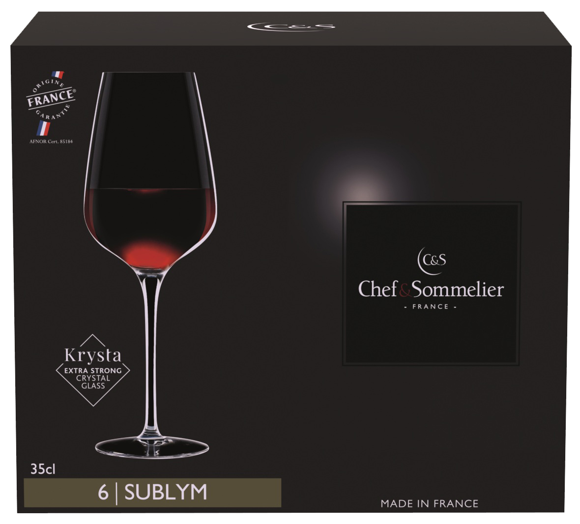 Набір келихів Chef&Sommelier SUBLYM 6 шт. 350 мл (UG-L2761/1) - фото 7